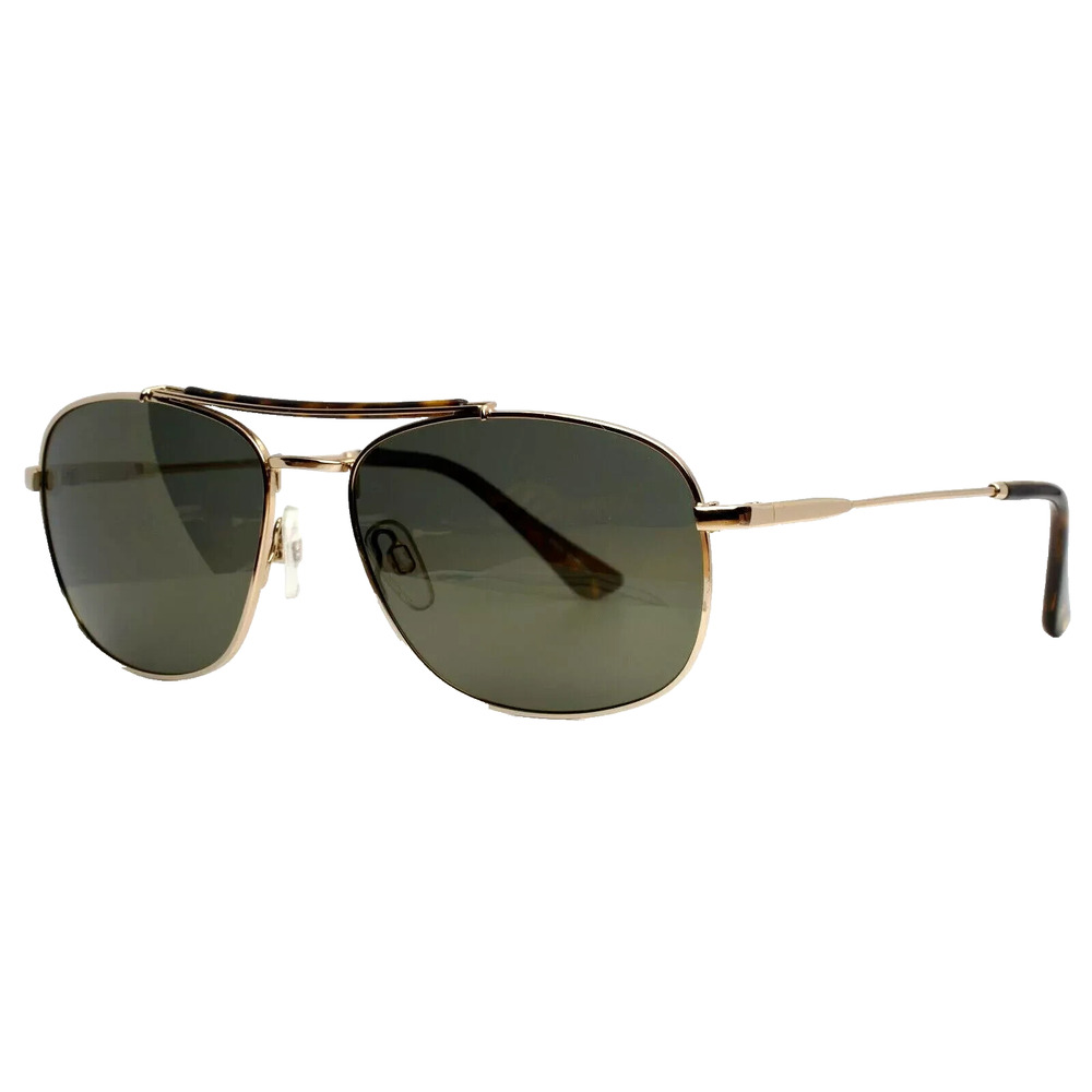 SUNTRENDS ST196 GOLD AVIATOR SUNGLASSES 57-17-140 MENS